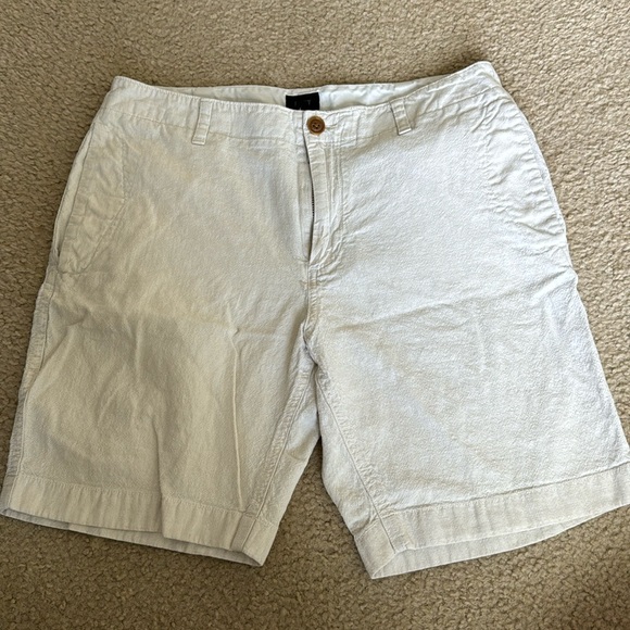 Men’s J Crew Linen Blend Shorts - Size 34 - Picture 1 of 4